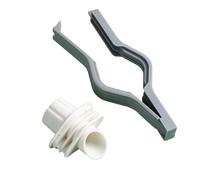 ZHAPEG Pratica clip di tenuta a spirale per sacchetti di snack sigillano la conservazione degli alimenti Strumento di stoccaggio della cucina Design efficiente