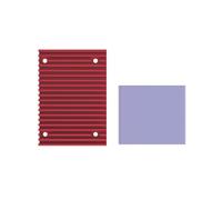 ZHAPEG Stampante 3D Alluminio Motore Dissipatore Di Calore Estruso Dissipatore Elettronico Dissipatore Di Calore Per Scheda Core