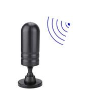 Zhat Base per Antenna TV amplificata per Televisione Digitale, Cavo per Antenna Portatile DTMB da 1,5 m per Interni/Esterni, Ricezione a Doppia frequenza UHF/VHF Antenna TV Resistente alla corrosione