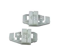 ZHAUPMCB Alzacristallo Kit di Riparazione per alzacristalli Posteriore Sinistro e Destro Adatto per Renault Megane Scenic MK 2 II, 2003-2009 Regolatore di Finestrini