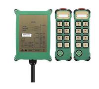 ZHAUPMCB Argani elettrici K800 8 Tasti radiocomando Industriale Interruttore della Gru Reset Pressione radiocomando Gru Verricello Elettrico(2T1R,AC DC 24-264)