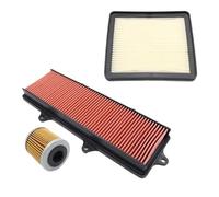 ZHAUPMCB Filtro Aria per Moto, Filtro Olio Adatto per ZONTES 310M ZT310-M, pulitore di aspirazione, Parti di Manutenzione del Motore Gomma collettore(B - 3 PCS)