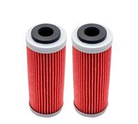 ZHAUPMCB Filtro Olio per motociclette Filtro Olio a Cartuccia per Moto Adatto per FE250 FE350 FC350 FC250 FS450 FE450 FC450 FX350 FX450 Filtro Olio(2 PCS)