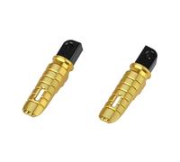 ZHAUPMCB Poggiapiedi Pedane Moto Adatto per GSX-S1000 2021-2024 GSX-950 S 2022-2024 GSX-8S Pedane passeggero Posteriori per Motocicletta Pedaline Moto(Gold)