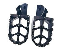 ZHAUPMCB Poggiapiedi Pedane Moto Adatto per Honda CRF150F CRF230F CRF 150F 230F 2023 Pedane per Motocicletta Poggiapiedi Pedane Poggiapiedi Pedali Pedaline Moto(Black)