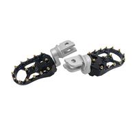 ZHAUPMCB Poggiapiedi Pedane Moto Poggiapiedi Anteriore per Motocicletta Adatto per BMW R1250R R1250RS, pedane Regolabili ed abbassabili Pedaline Moto(Silver Gold)