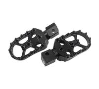 ZHAUPMCB Poggiapiedi Pedane Moto Poggiapiedi Anteriore per Motocicletta Adatto per Indian Scout Bobber Twenty Sixty ABS, pedane ribassate Regolabili ed estensibili Pedaline Moto(Black)