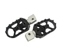 ZHAUPMCB Poggiapiedi Pedane Moto Poggiapiedi Anteriore per Motocicletta Adatto per Indian Scout Bobber Twenty Sixty ABS, pedane ribassate Regolabili ed estensibili Pedaline Moto(Silver Black)