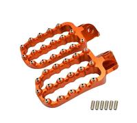 ZHAUPMCB Poggiapiedi Pedane Moto Poggiapiedi per Motocicletta, Adatti per KTM XC EXC EXC-F SX SX-F 125-500, Adatti per Husqvarna TC FC Te Fe TX FX Pedaline Moto(Orange)