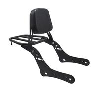 ZHAUPMCB Portapacchi Adatto per Kawasaki Adatto per Vulcan S 650 2015-2024 Sedile passeggero per Moto Schienale Staccabile motocoda Portapacchi
