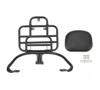 ZHAUPMCB Portapacchi Adatto per Portapacchi Posteriore per Moto Sprint Primavera 150 con Cuscino per Schienale motocoda Portapacchi