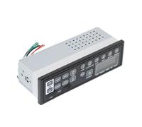 ZHAUPMCB Telaio Adattatore Lettore Radio FM USB MP3 con Bluetooth AM Adatto per Parti di Ricambio del Motore dell'escavatore dell'autocarro Hitachi Mascherina autoradio