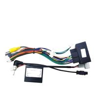 ZHAUPMCB Telaio Adattatore Telaio per autoradio da 9 Pollici, Adatto per Peugeot 308/408 2007-2013, Kit di Montaggio per Telaio Fascia Pannello. Mascherina autoradio(Cable Canbus)