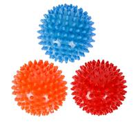 ZHAYAO Confezione da 3 palline rigide per massaggi, rulli massaggianti per fascite plantare, dolore muscolare, palla massaggiante per esercizi, neuro-equilibrio, fisioterapia, 7,6 cm