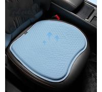 ZhBFJtBD Cuscino Rinfrescante per Sedile Auto per Nissan Fuga Leaf March Kicks 2000-2024 2025 Nido d'Ape Antiscivolo Fresco Ergonomico Raffreddante Auto Accessori Blue Style