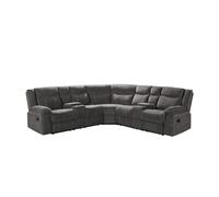 ZHCHAO 109.4” Manual Reclining Sectional Sofa