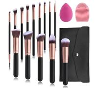 ZHCHAO 14 set di pennelli for trucco, 5 pennelli for trucco grandi e 9 piccoli, pennelli for trucco