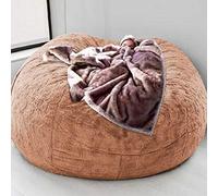 ZHCHAO 180CM Sacco di Fagioli Giganti Farcito Divano Letto Sacco a Pouf Sedia Camera Sedile Divano Futon Divano Relax Mobili Lounge (senza riempitivo, senza fodera)(Multi-colored)