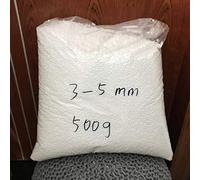ZHCHAO 250 g / 500 g Bean Bag Filler Schiuma Perline Ballsbag Schiuma bianca Palla Beanbag per giocattoli Cuscini Borse Divano letto Filler(500g)