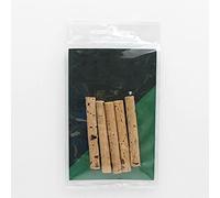 ZHCHAO 5 Pezzi di Attrezzatura da Pesca alla Carpa Portogallo Bastoncini di Sughero da Pesca Esca da Pesca Cuscini galleggianti Up Rigs di Carpa Accessori per Esca (Size:8mm*48mm)