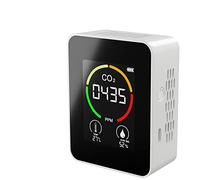 ZHCHAO Air Monitor rilevatore di anidride carbonica serra magazzino qualità dell'aria temperatura umidità monitor misuratore di misurazione rapida (colore: D, dimensioni: 90 x 70 x 35 mm)