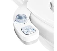 ZHCHAO Attacco bidet for WC Acqua calda calda fredda Controllo ugello spruzzatore a pressione non elettrico per