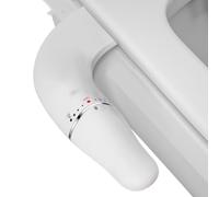ZHCHAO Attacco bidet sottile for sedile WC Doppio ugello Pressione 'acqua regolabile Non elettrico