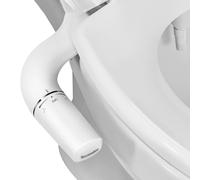 ZHCHAO Attacco for bidet Attacco for sedile WC ultrasottile Pressione 'acqua regolabile for bidet a doppio ugello (Color : Blue,White, Size : 7/8)