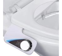 ZHCHAO Attacco for sedile bidet WC spray, ugelli doppi autopulenti, accessori singoli for bagno freddo