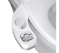ZHCHAO Bidet A Pulsante Non ElettricoAutopulente Doppio Ugello Lavaggio Frontale E Posteriore