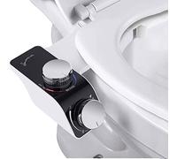 ZHCHAO Bidet Attacco for sedile WC Doppio ugello caldo e freddo Spruzzatore d'acqua for bidet Autopulente Spray regolabile non elettrico