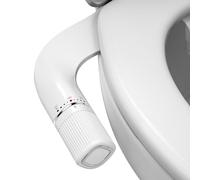 ZHCHAO Bidet Attacco WC non elettrico Bidet a doppio ugello Pressione 'acqua regolabile