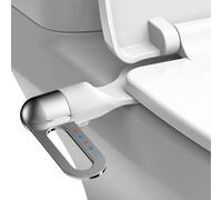 ZHCHAO Bidet non elettrico con spruzzatore d'acqua dolce, pressione 'acqua regolabile, doppi ugelli, autopulente