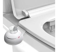 ZHCHAO Bidet Sedile WC Attacco Bidet Doppio Ugello Lava Culo Bagno Doccia Igienica