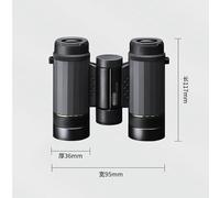 ZHCHAO Binocolo multifunzionale con portabilità for visione notturna in condizioni di scarsa illuminazione ad alta definizione a doppio tubo e tubo singolo