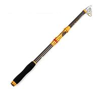 Zhchao - Canna da pesca alla carpa, in carbonio, 2,1-3,6 m, per pesca alla carpa, telescopica da viaggio
