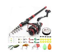 ZHCHAO - Canna da pesca corta per pesca lontana canna da pesca portatile restringimento attrezzatura da pesca (dimensioni: A_3,0 m)