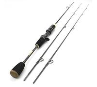ZHCHAO - Canna da pesca da spinning da 1,68 m, a 2 segmenti, UL Power Lure, canna da pesca (dimensioni: canna da lancio, 1,8 m)
