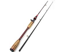 ZHCHAO - Canna da pesca in carbonio, ad azione rapida, M Power, 2 punte, test 10-25 g, canna da pesca alla carpa, alla trota, pesce roccioso (dimensioni: stile 1)