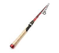 ZHCHAO - Canna da pesca in fibra di carbonio, 1,6 m - 2,7 m, canna da pesca a breve escursione, canna da pesca telescopica super dura (dimensioni: A_2,1 m)