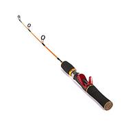 ZHCHAO Canna da pesca in fibra di vetro Materiale telescopico Pocket Ice canna da pesca in acqua salata