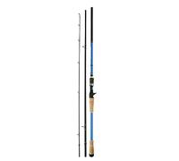 ZHCHAO canna da pesca portatile a tre sezioni da strada a lancio lungo canna da pesca con manico dritto palo da strada (dimensioni: A_3.0M)