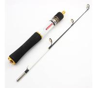 ZHCHAO Canna da pesca sul ghiaccio da 58 cm con ruota rotante Combinazione canna da pesca invernale set canna da barca (dimensioni: D)