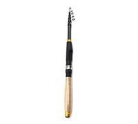 ZHCHAO - Canna da pesca telescopica da 1,8, 2,1, 2,4, 2,7, 3, 3,6 m, da viaggio, portatile, per pescatori (dimensioni: A_2,1 m)