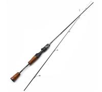 ZHCHAO Canna da strada con manico in legno massello di carbonio da 1,39 metri, canna da pesca catapulta, asta con manico dritto (dimensioni: D)