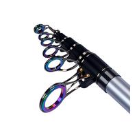 ZHCHAO - Canna da surf telescopica, 5,3/5,0/4,5/4,2/4,05/3,9 m, potenza 60-200 g, canna da pesca da casting (dimensioni: A_4,2 m (60-150 g))