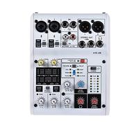 ZHCHAO Console di miscelazione Audio Mixer Console integrata Power Power Power Power Powered By 5V Power Bank Recording DJ. Network Live Broadcast