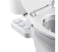 ZHCHAO Copri WC con doppio ugello for acqua calda e fredda, detergente for il corpo intelligente e scollegato