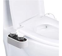 ZHCHAO Corpo pulito Acqua calda e fredda scollegata intelligente Facile da installare Coperchio WC con doppio ugello