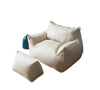 ZHCHAO Divano pigro in tessuto tecnologico, poltrona a sacco, piccolo appartamento, divano singolo in tessuto, camera da letto, soggiorno, Tatami